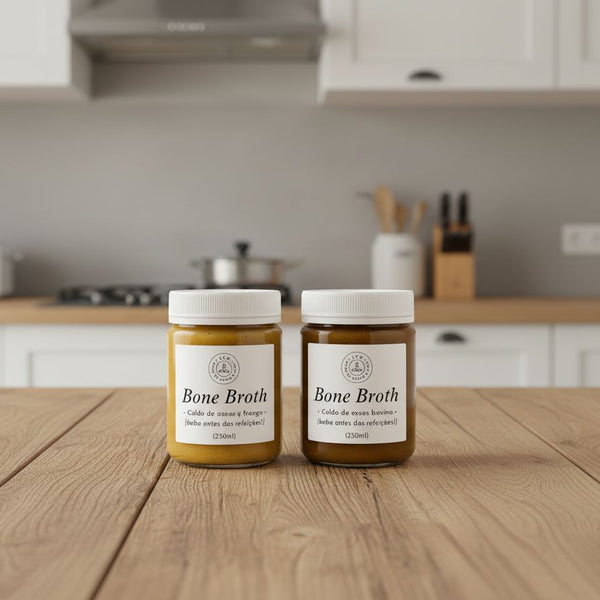 Kit Caldo de Ossos Bovino e Frango (7 un. de cada)